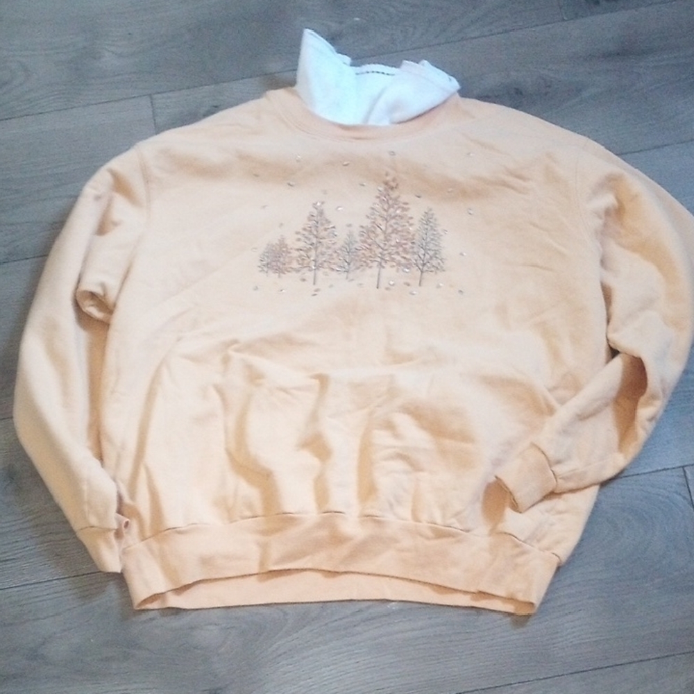 Women's Fall Sweater Vintage Top Stitch